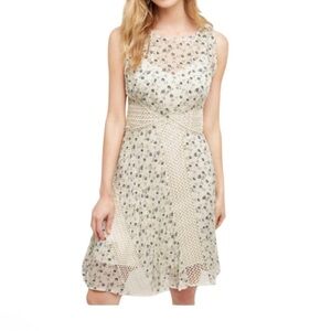 anthropologie floreat embroidered dress Anthropologie Floreat Ottawa Floral Embroidered LS Dress Size Small main image 1